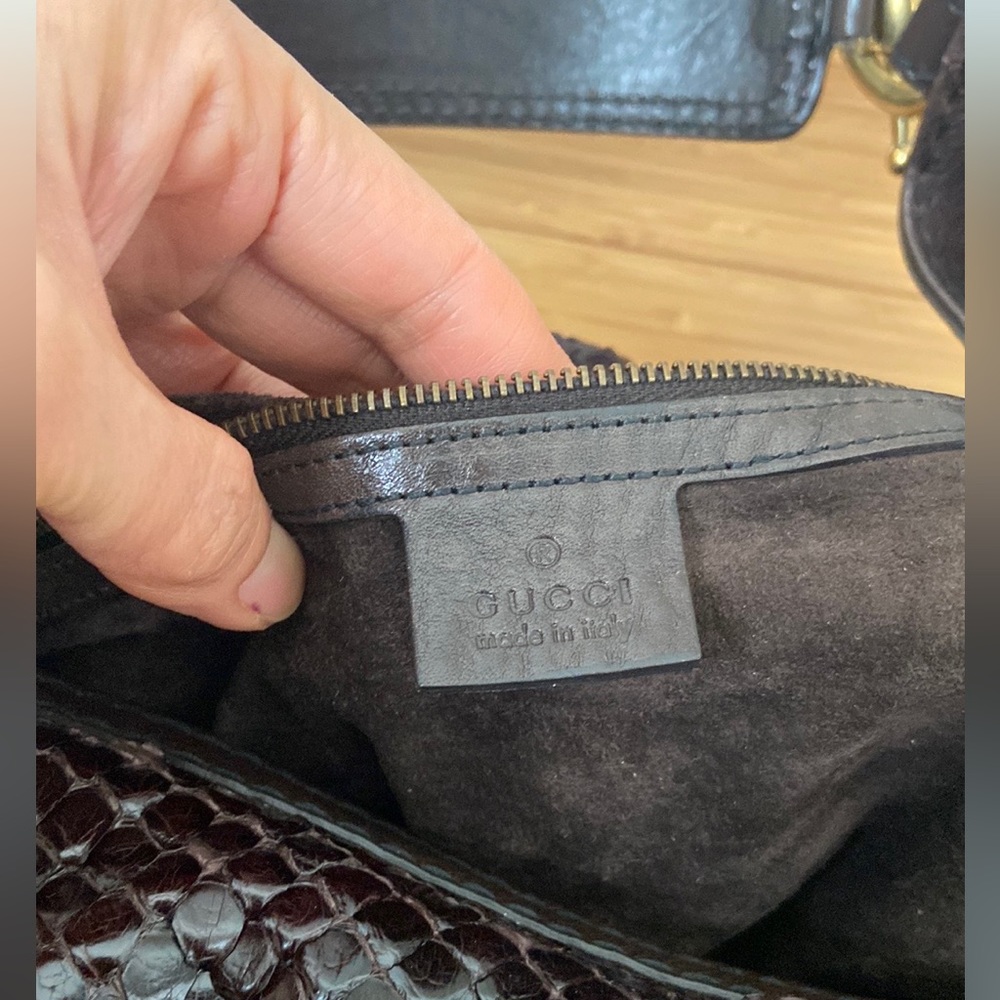 Gucci Hobs Python (Very Good Condition) - Picture 2 of 5